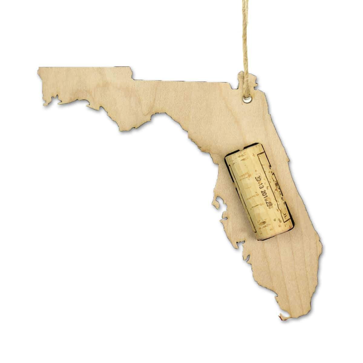 Torched Products Wine Cork Holder Florida Wine Cork Holder Ornaments (781196656757)