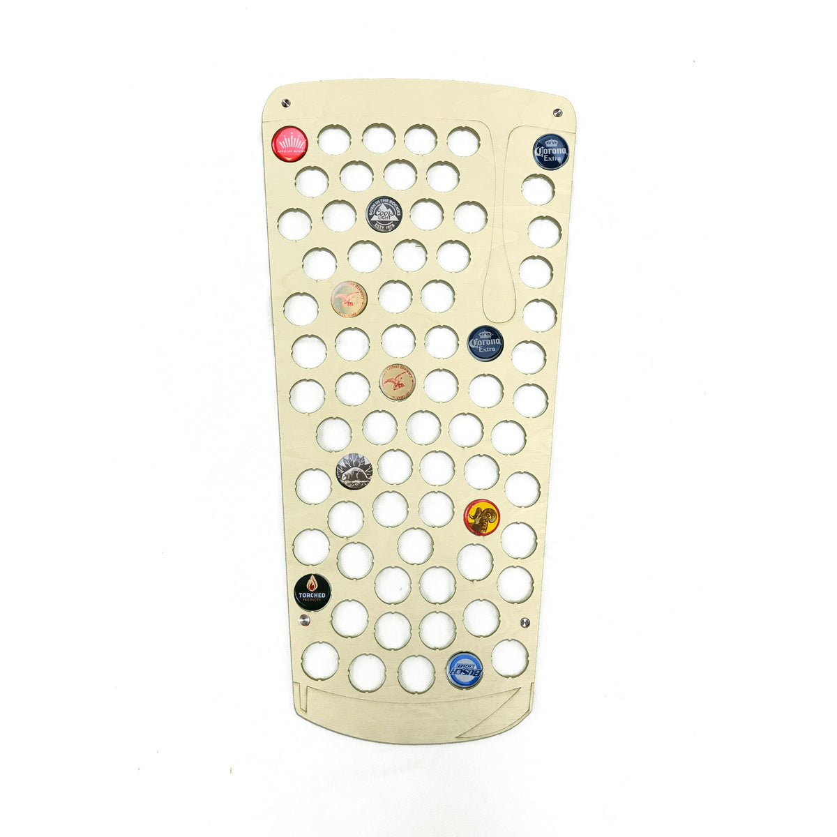 Torched Products Beer Cap Map Foaming Beer Glass Beer Cap Holder