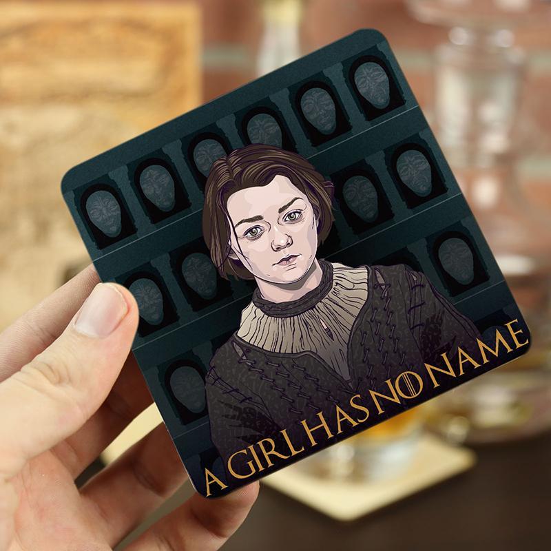 Torched Products Coasters Game of Thrones Themed Wood Drink Coasters (778313072757)