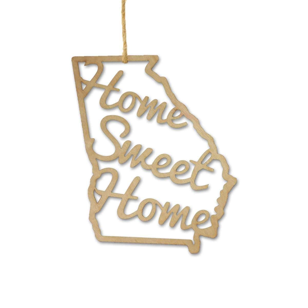 Torched Products Ornaments Georgia Home Sweet Home Ornaments (781212614773)