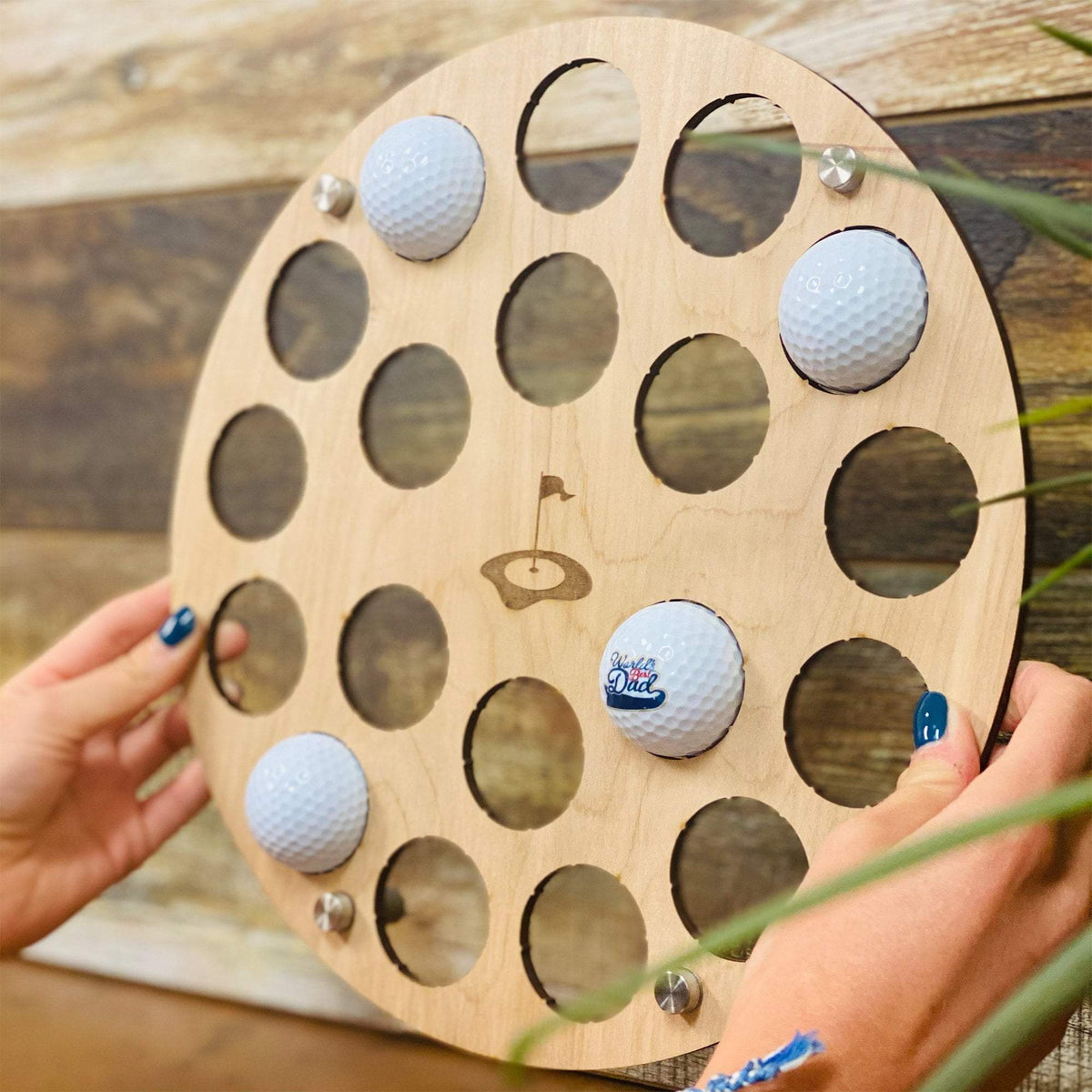 Torched Products Circle (19 Balls) Golf Ball Display Holder