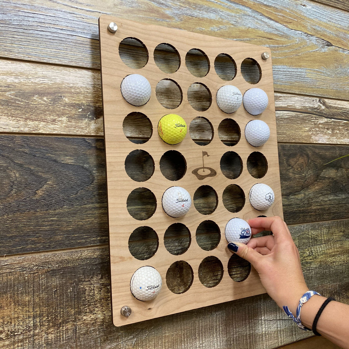 Torched Products Rectangle (39 Balls) Golf Ball Display Holder