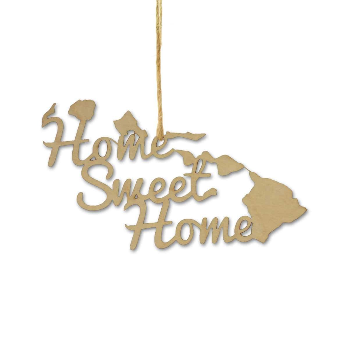 Torched Products Ornaments Hawaii Home Sweet Home Ornaments (781213302901)