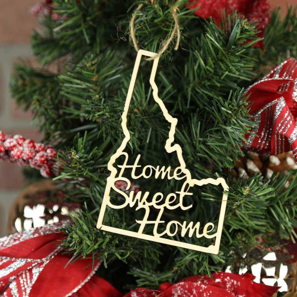 Torched Products Ornaments Idaho Home Sweet Home Ornaments (781214122101)