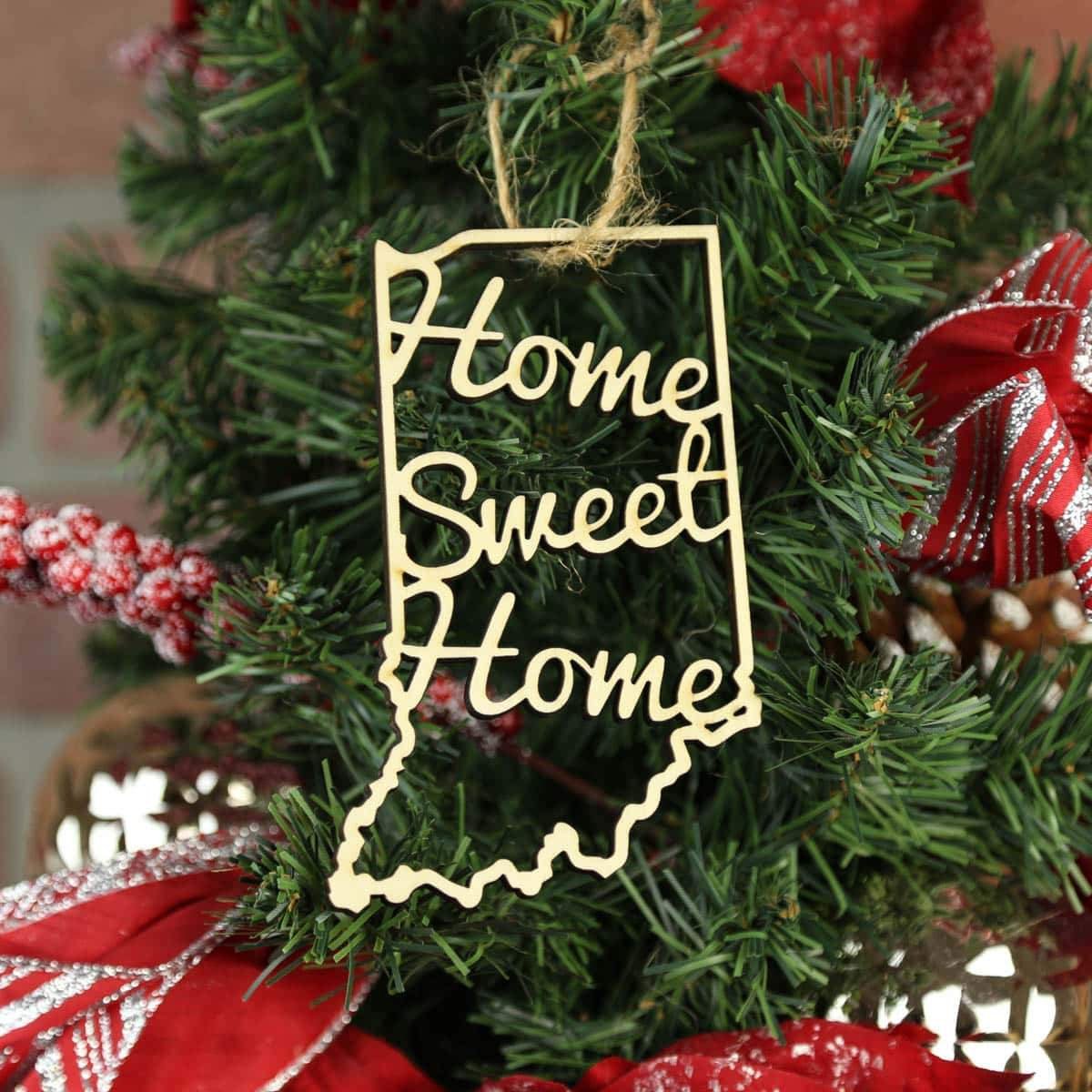 Torched Products Ornaments Indiana Home Sweet Home Ornaments (781214711925)
