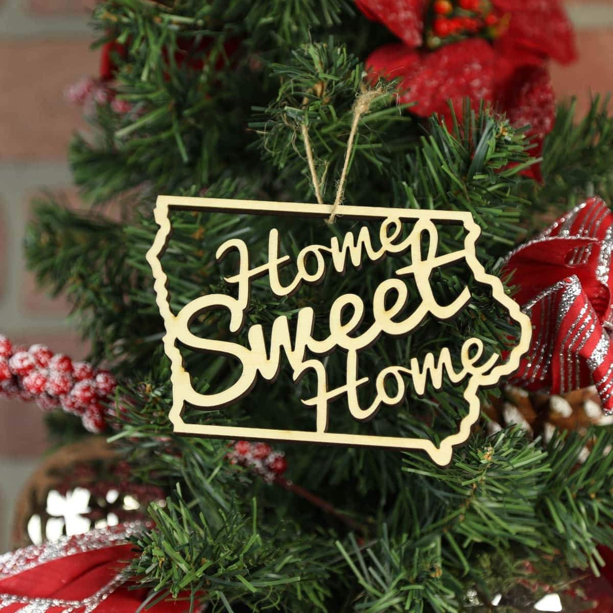 Torched Products Ornaments Iowa Home Sweet Home Ornaments (781215170677)