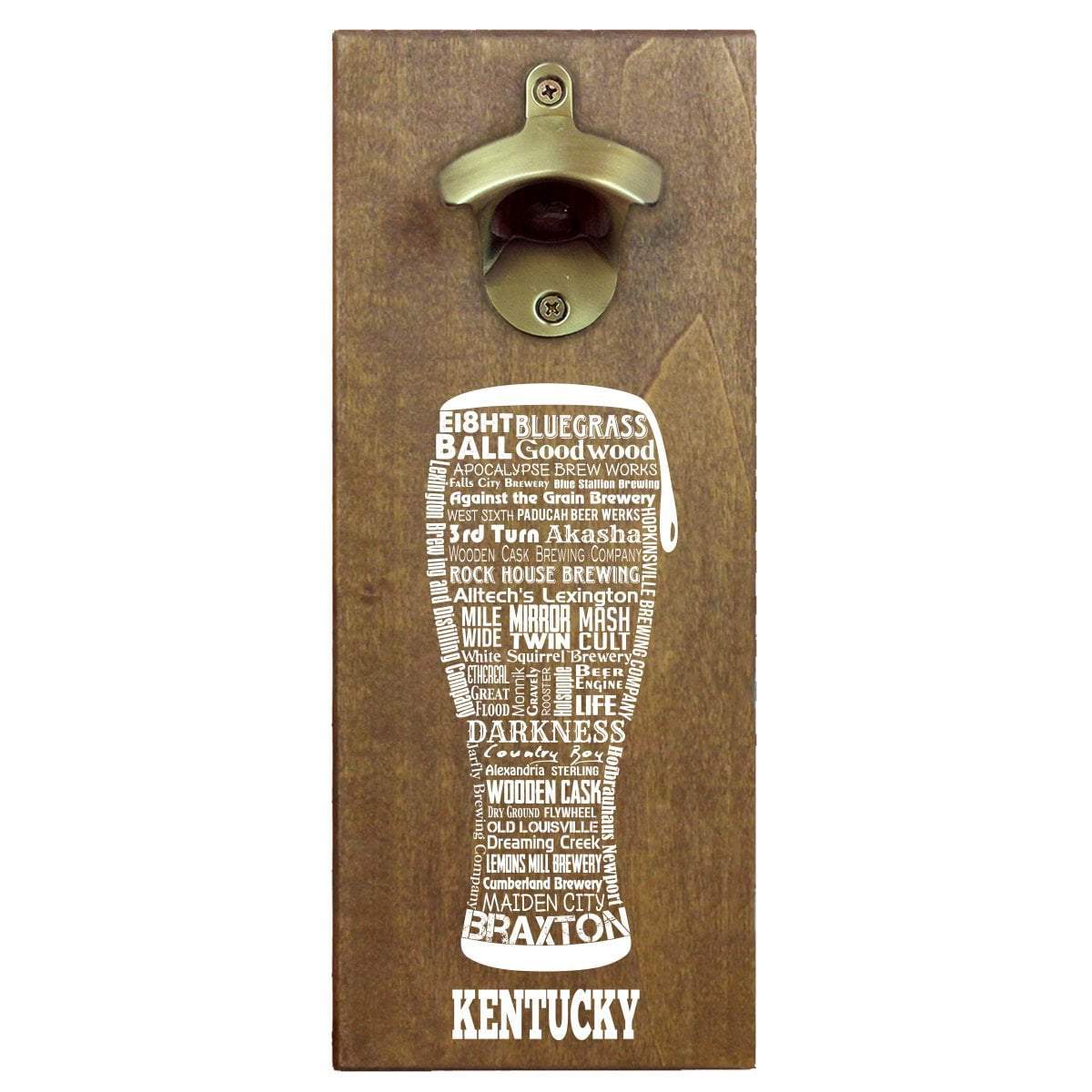 Torched Products Bottle Opener Default Title Kentucky Craft Beer Typography Cap Catching Magnetic Bottle Opener (789176713333)