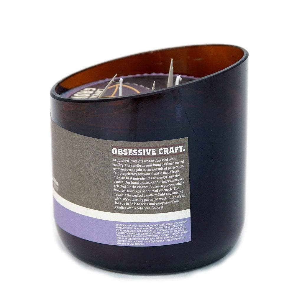 Torched Products Beer Candles Lavender IPA Beer Candle