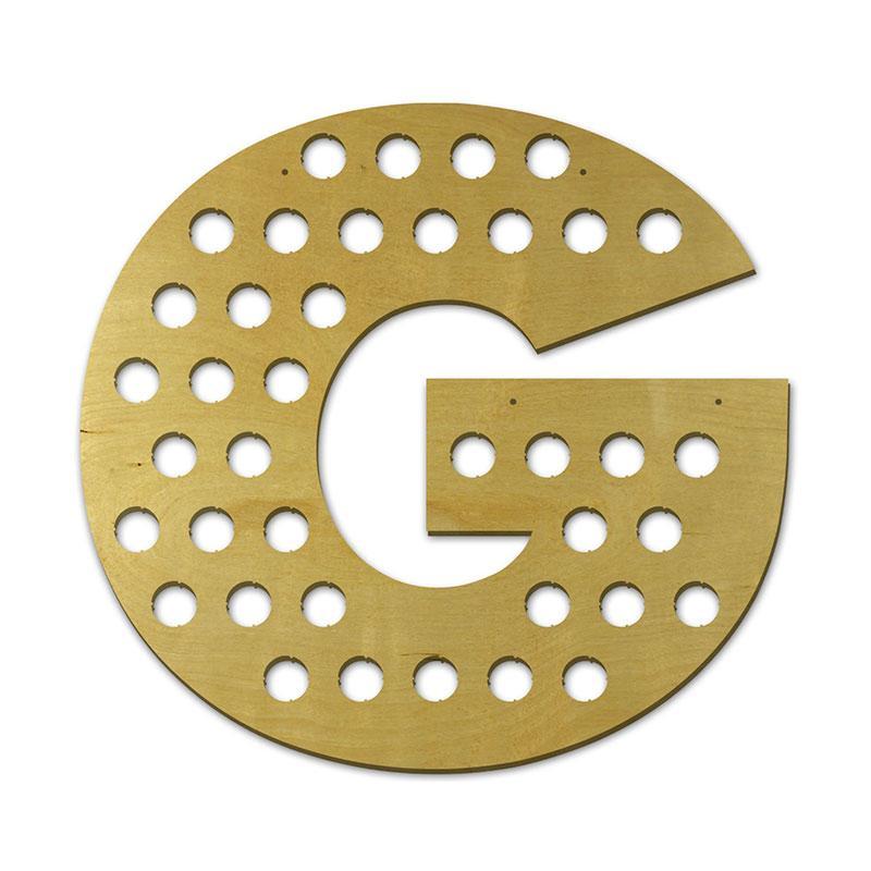 Torched Products Beer Bottle Cap Holder Letter G Beer Cap Holder (791010312309)