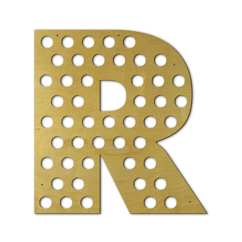 Torched Products Beer Bottle Cap Holder Letter R Beer Cap Holder (791012573301)