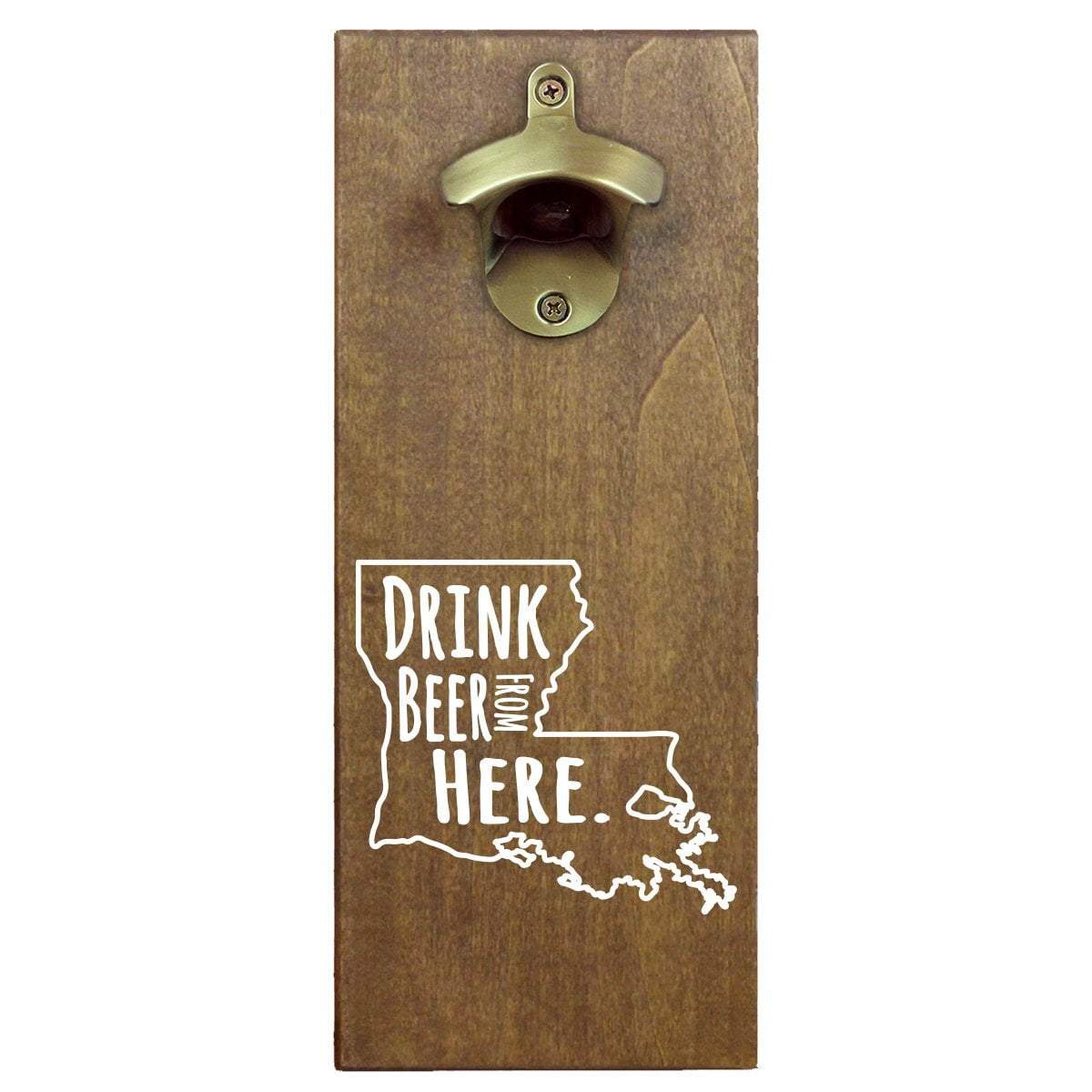 Torched Products Bottle Opener Default Title Louisiana Drink Beer From Here Cap Catching Magnetic Bottle Opener (781489078389)