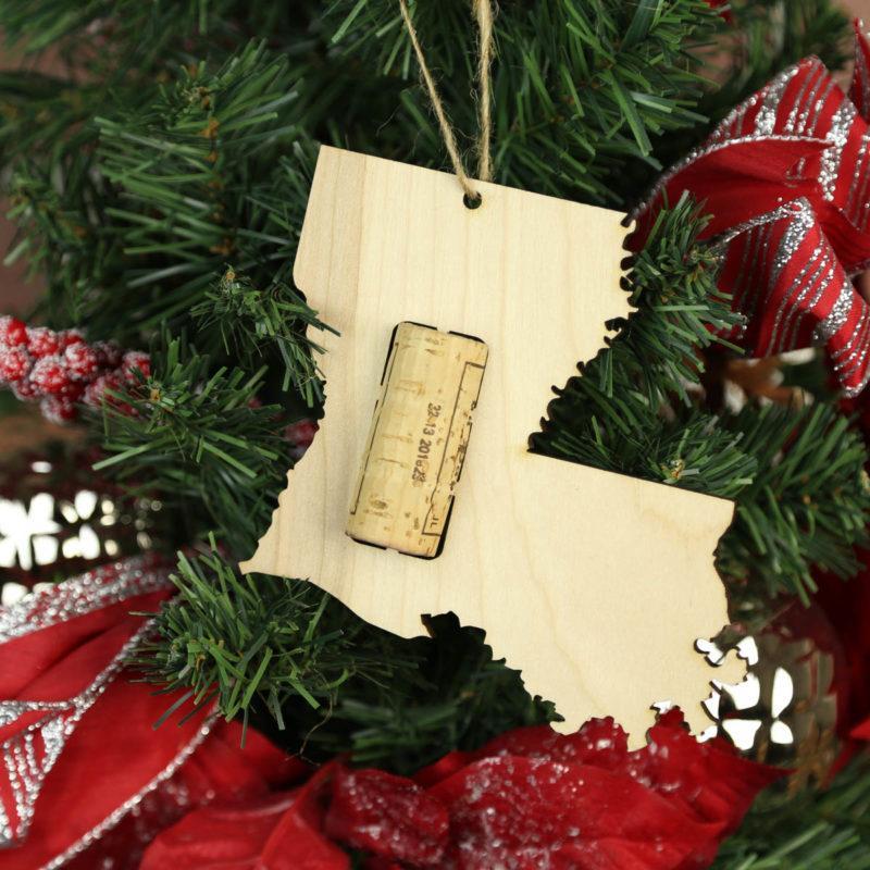 Torched Products Wine Cork Holder Louisiana Wine Cork Holder Ornaments (781199704181)