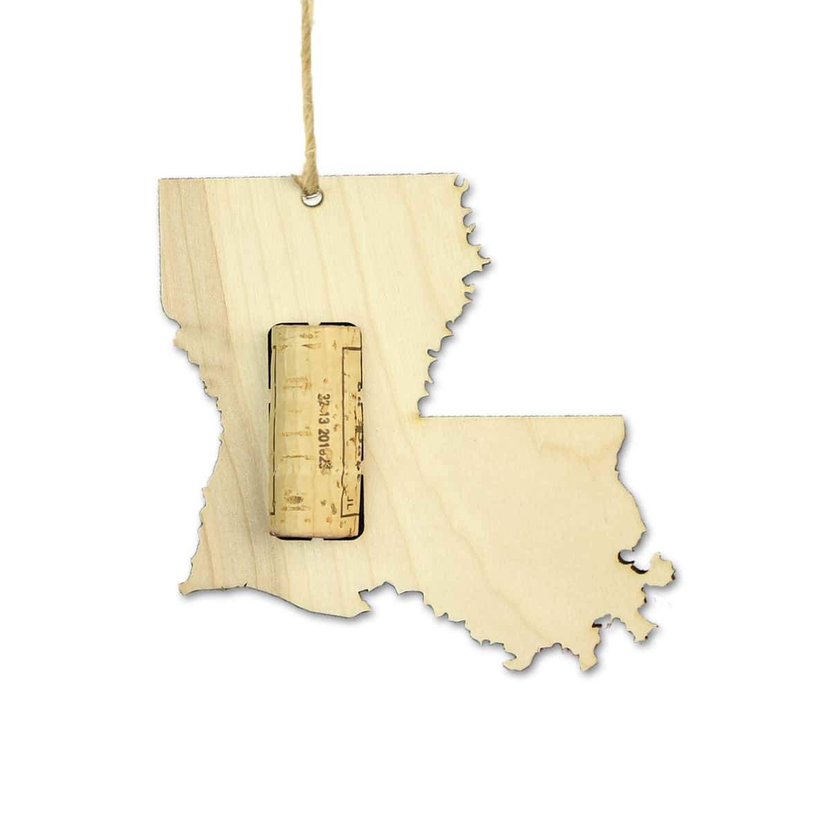 Torched Products Wine Cork Holder Louisiana Wine Cork Holder Ornaments (781199704181)