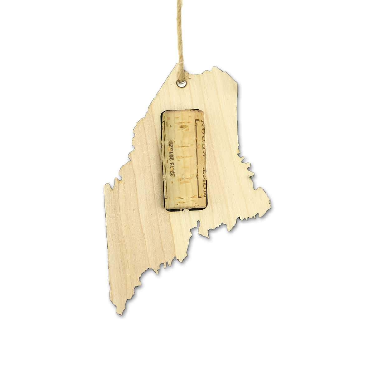 Torched Products Wine Cork Holder Maine Wine Cork Holder Ornaments (781199966325)