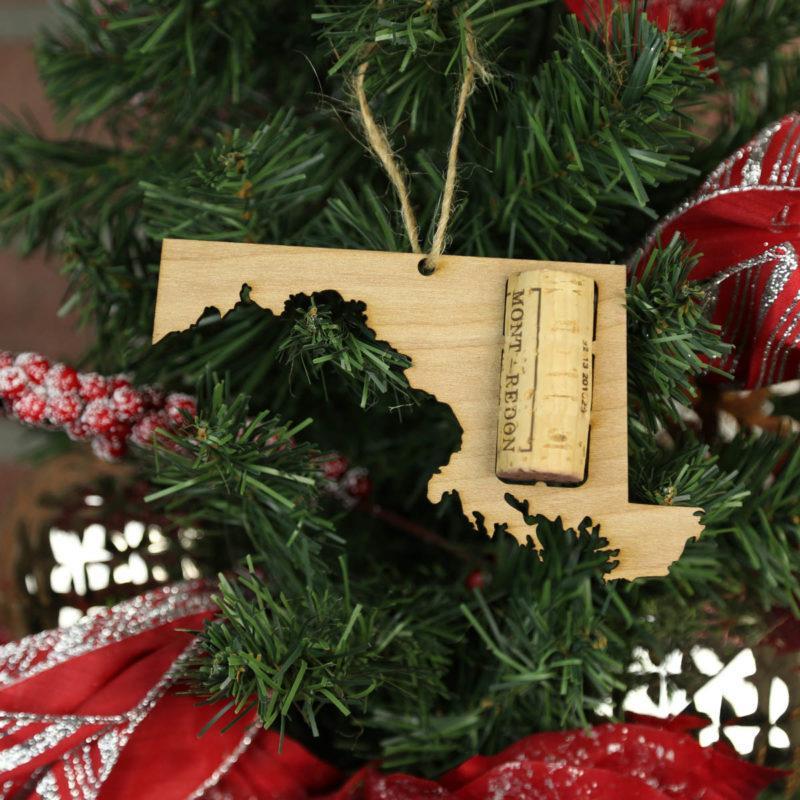 Torched Products Wine Cork Holder Maryland Wine Cork Holder Ornaments (781200326773)