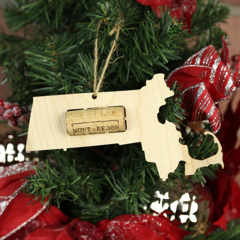 Torched Products Wine Cork Holder Massachusetts Wine Cork Holder Ornaments (781200851061)