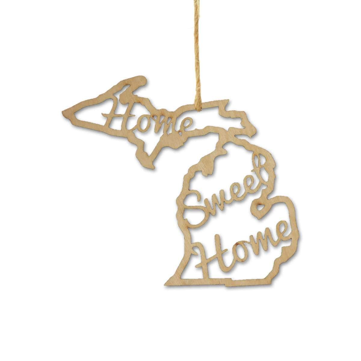 Torched Products Ornaments Michigan Home Sweet Home Ornaments (781217071221)