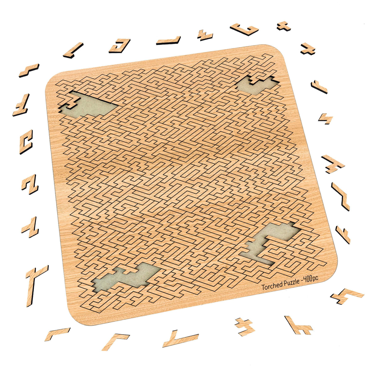 Torched Products Puzzle Mind Bending Diamond Fractal Puzzle