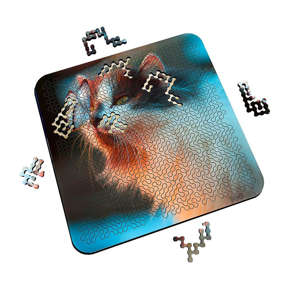 Torched Products Puzzle Mind Bending Puzzle - Butterfly Kissing Kitty