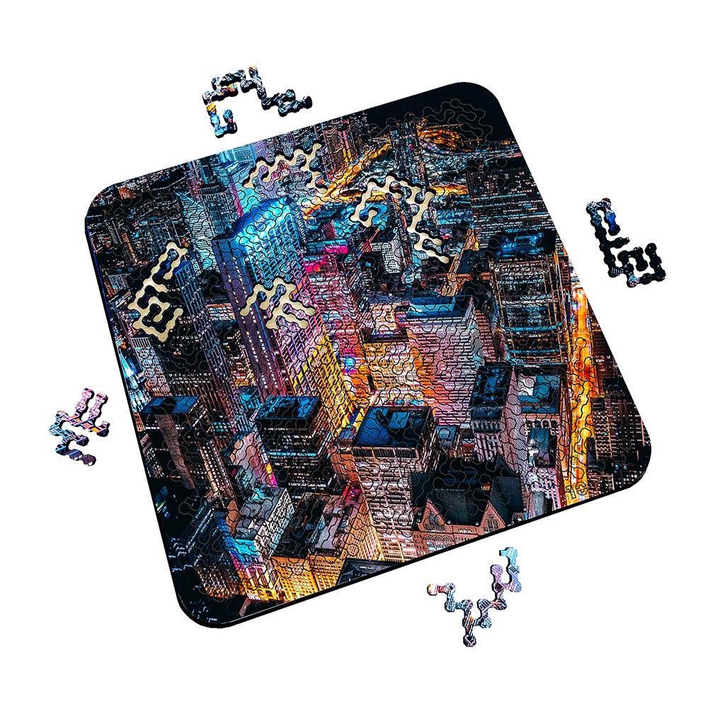 Torched Products Puzzle Mind Bending Puzzle - City in Neon