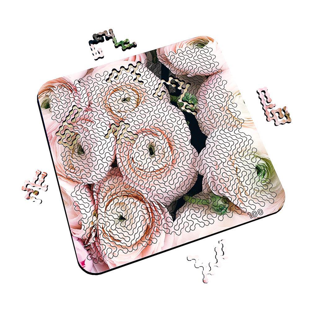 Torched Products Puzzle Mind Bending Puzzle - Lacey White Petals