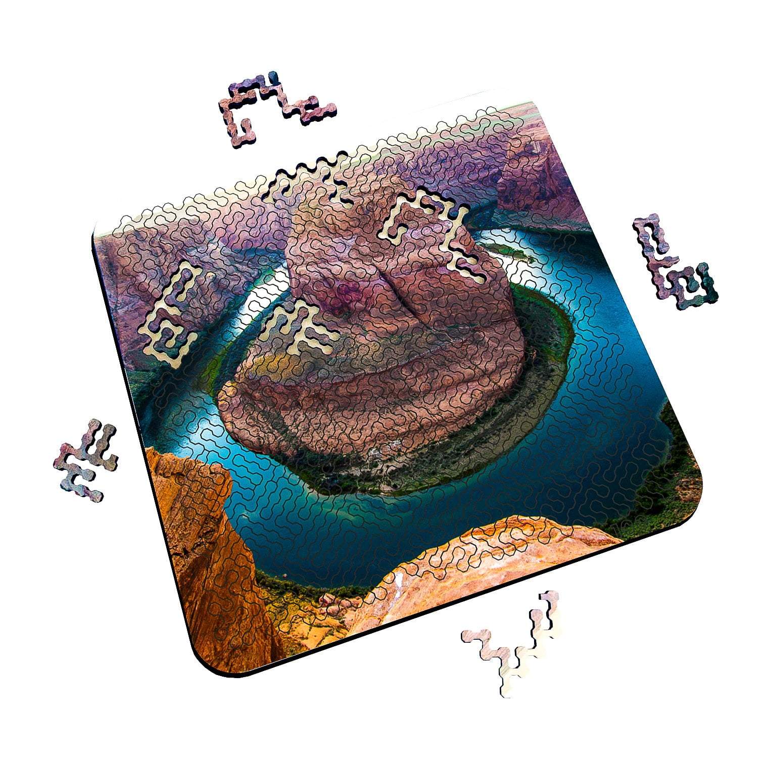 Torched Products Puzzle Mind Bending Puzzle - Water-carved Canyon
