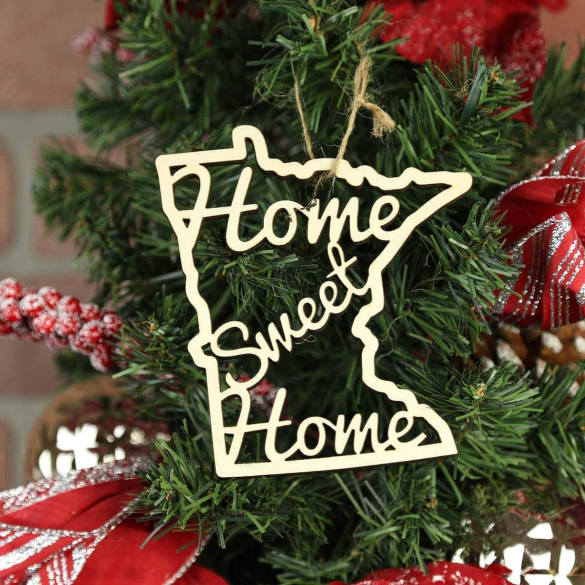 Torched Products Ornaments Minnesota Home Sweet Home Ornaments (781217464437)