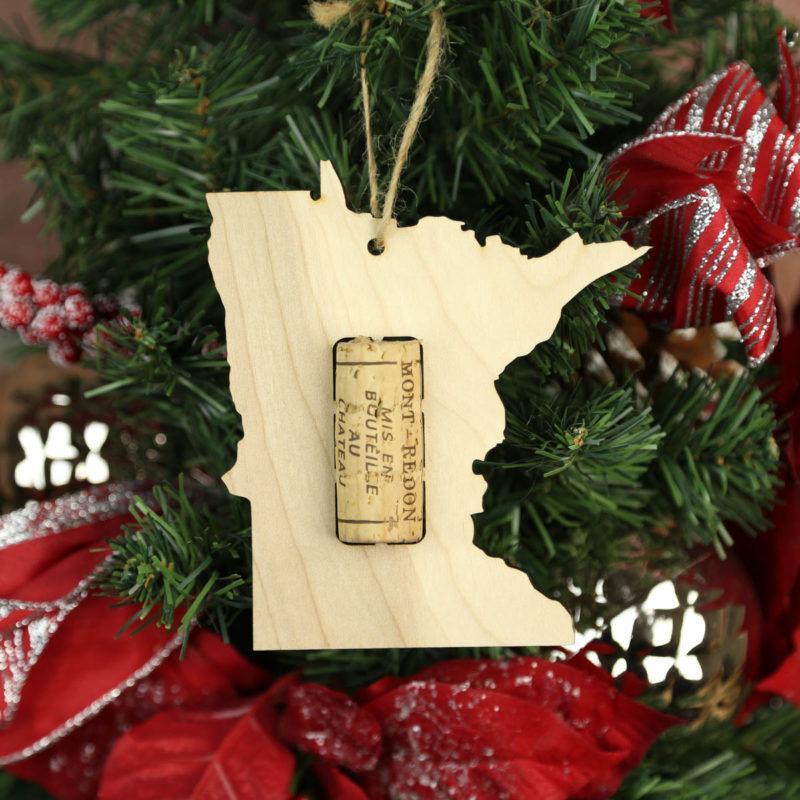 Torched Products Wine Cork Holder Minnesota Wine Cork Holder Ornaments (781201342581)