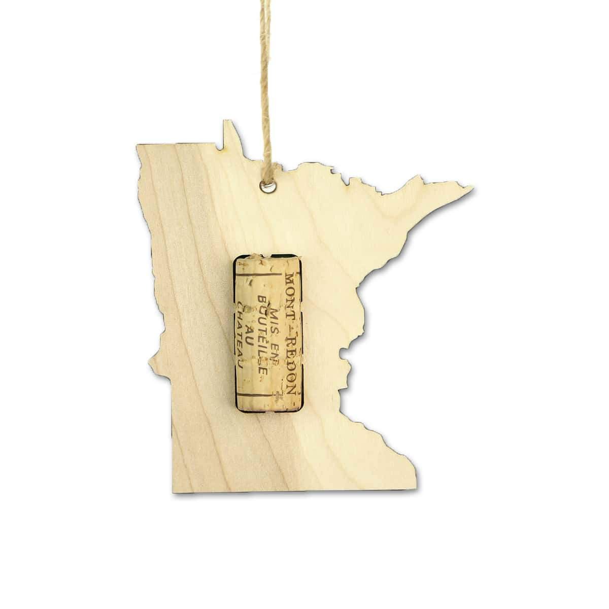 Torched Products Wine Cork Holder Minnesota Wine Cork Holder Ornaments (781201342581)