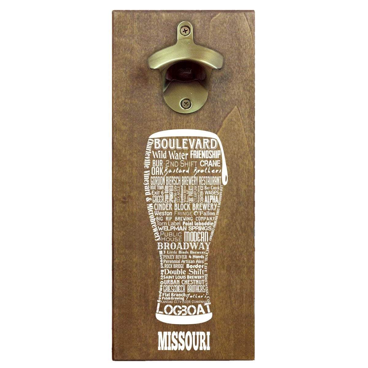 Torched Products Bottle Opener Default Title Missouri Craft Beer Typography Cap Catching Magnetic Bottle Opener (789179334773)