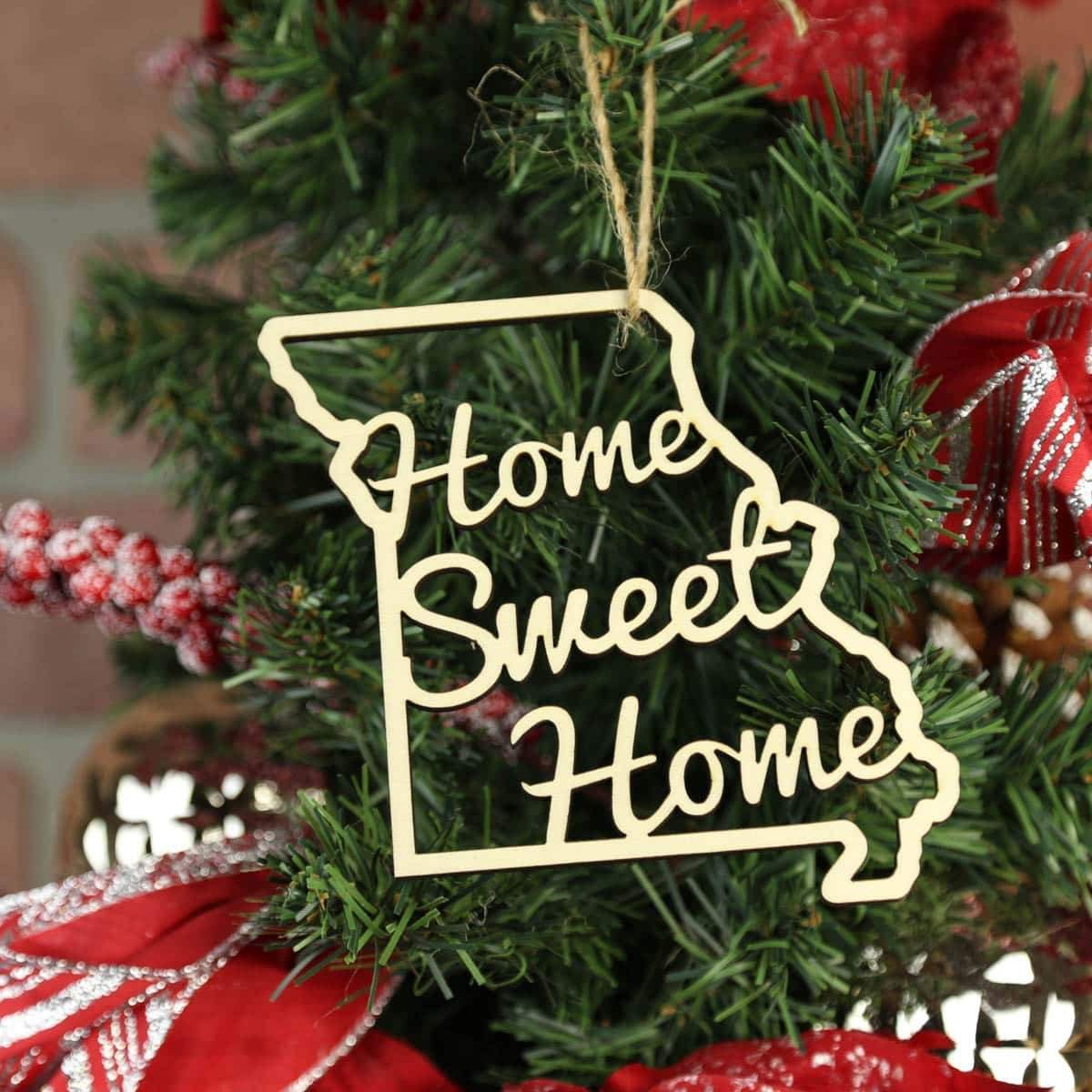 Torched Products Ornaments Missouri Home Sweet Home Ornaments (781217824885)