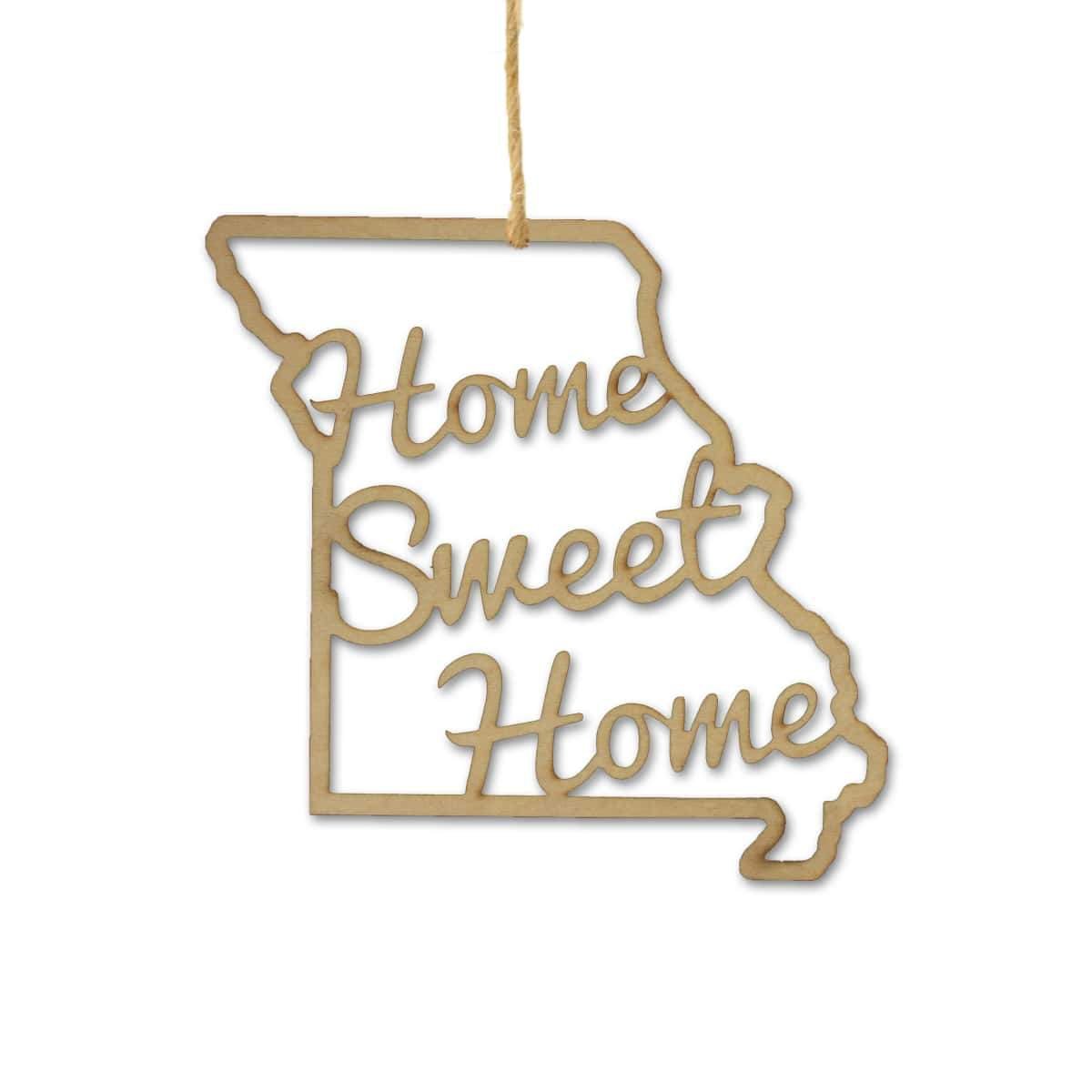 Torched Products Ornaments Missouri Home Sweet Home Ornaments (781217824885)