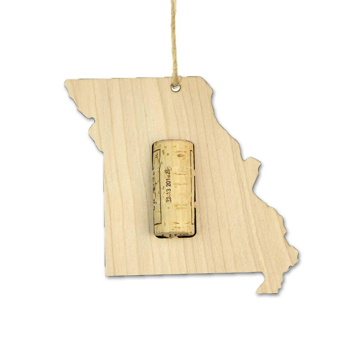Torched Products Wine Cork Holder Missouri Wine Cork Holder Ornaments (781201768565)