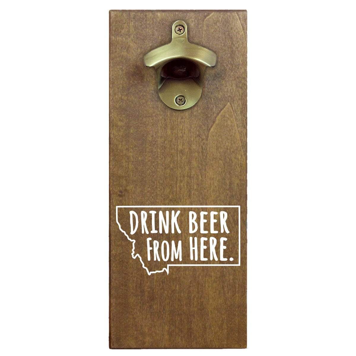 Torched Products Bottle Opener Default Title Montana Drink Beer From Here Cap Catching Magnetic Bottle Opener (781491470453)