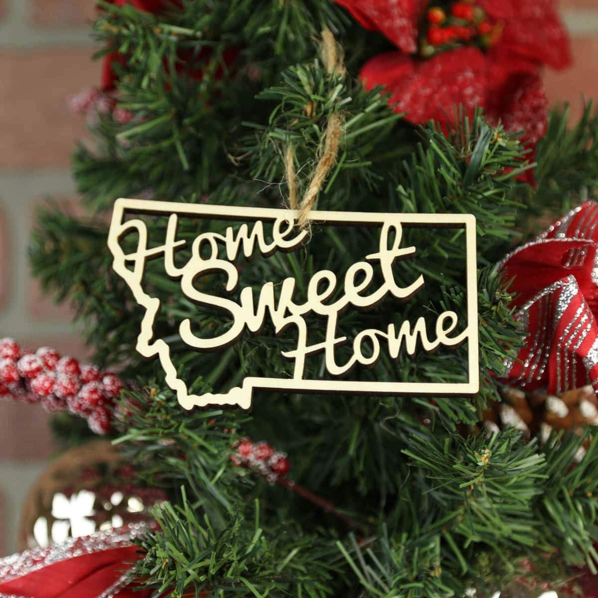 Torched Products Ornaments Montana Home Sweet Home Ornaments (781218054261)
