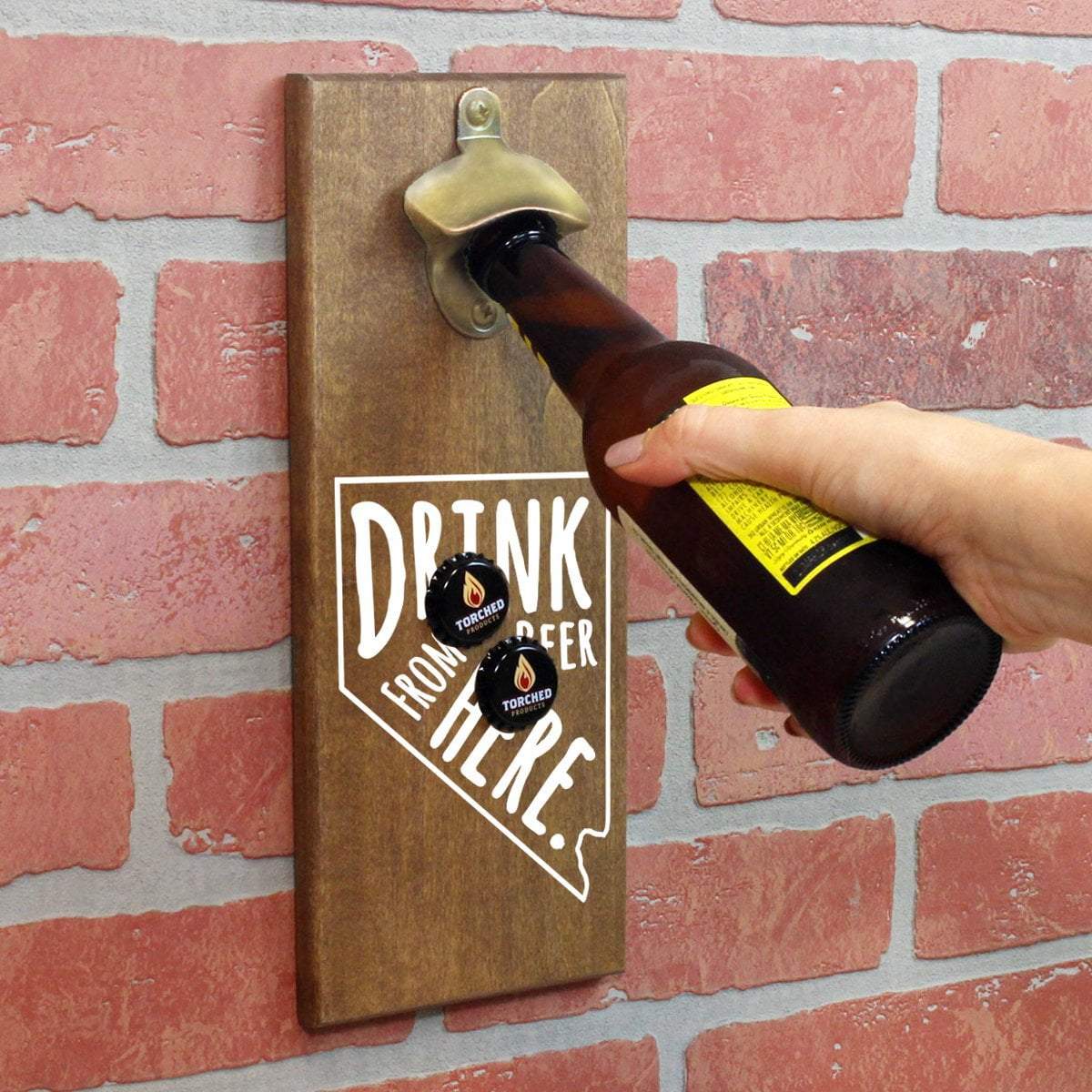 Torched Products Bottle Opener Default Title Nevada Drink Beer From Here Cap Catching Magnetic Bottle Opener (781498581109)
