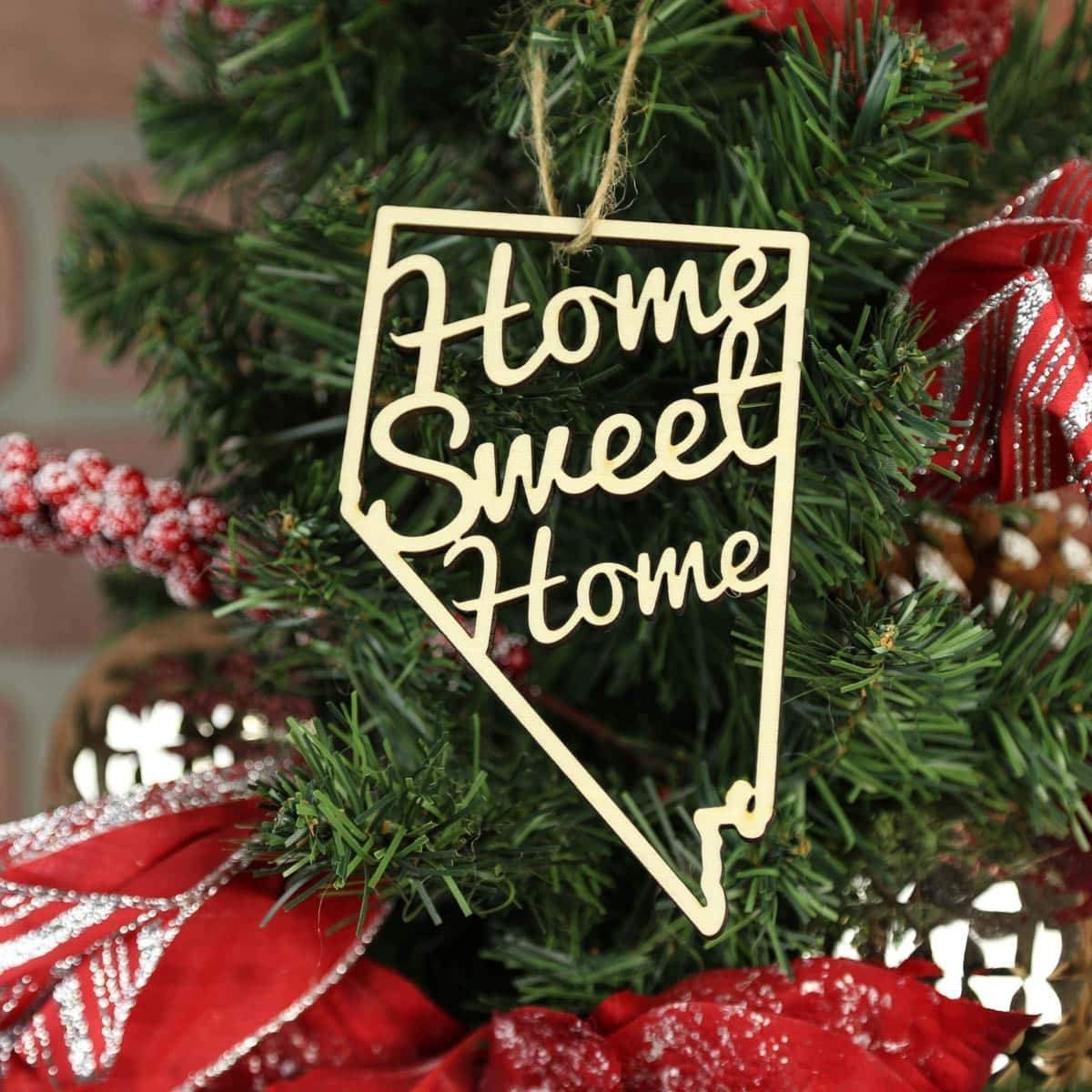 Torched Products Ornaments Nevada Home Sweet Home Ornaments (781218578549)