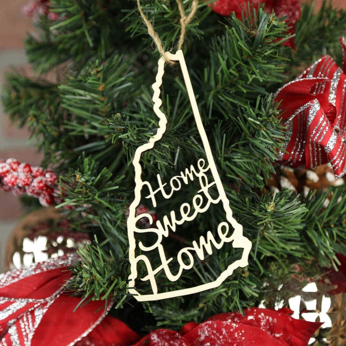 Torched Products Ornaments New Hampshire Home Sweet Home Ornaments (781218807925)
