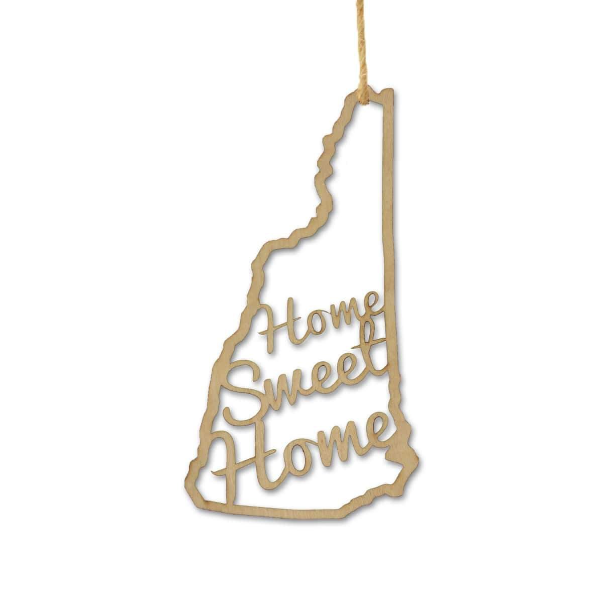Torched Products Ornaments New Hampshire Home Sweet Home Ornaments (781218807925)