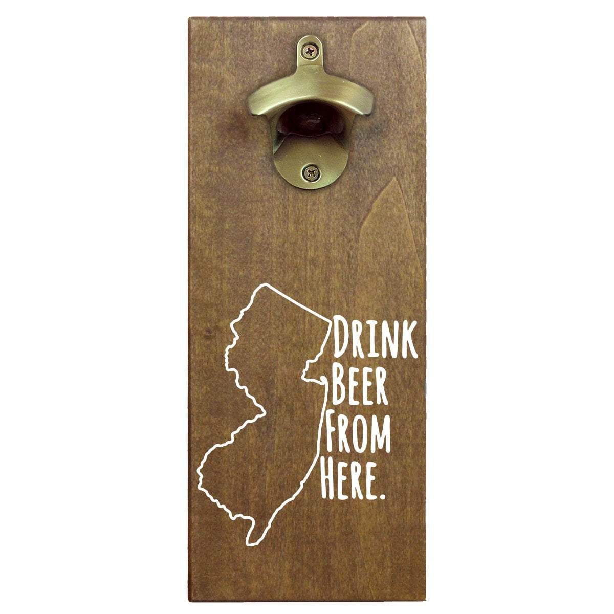 Torched Products Bottle Opener Default Title New Jersey Drink Beer From Here Cap Catching Magnetic Bottle Opener (781498056821)