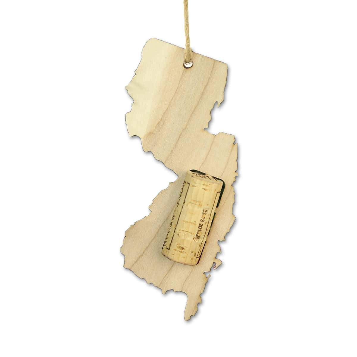 Torched Products Wine Cork Holder New Jersey Wine Cork Holder Ornaments (781203013749)