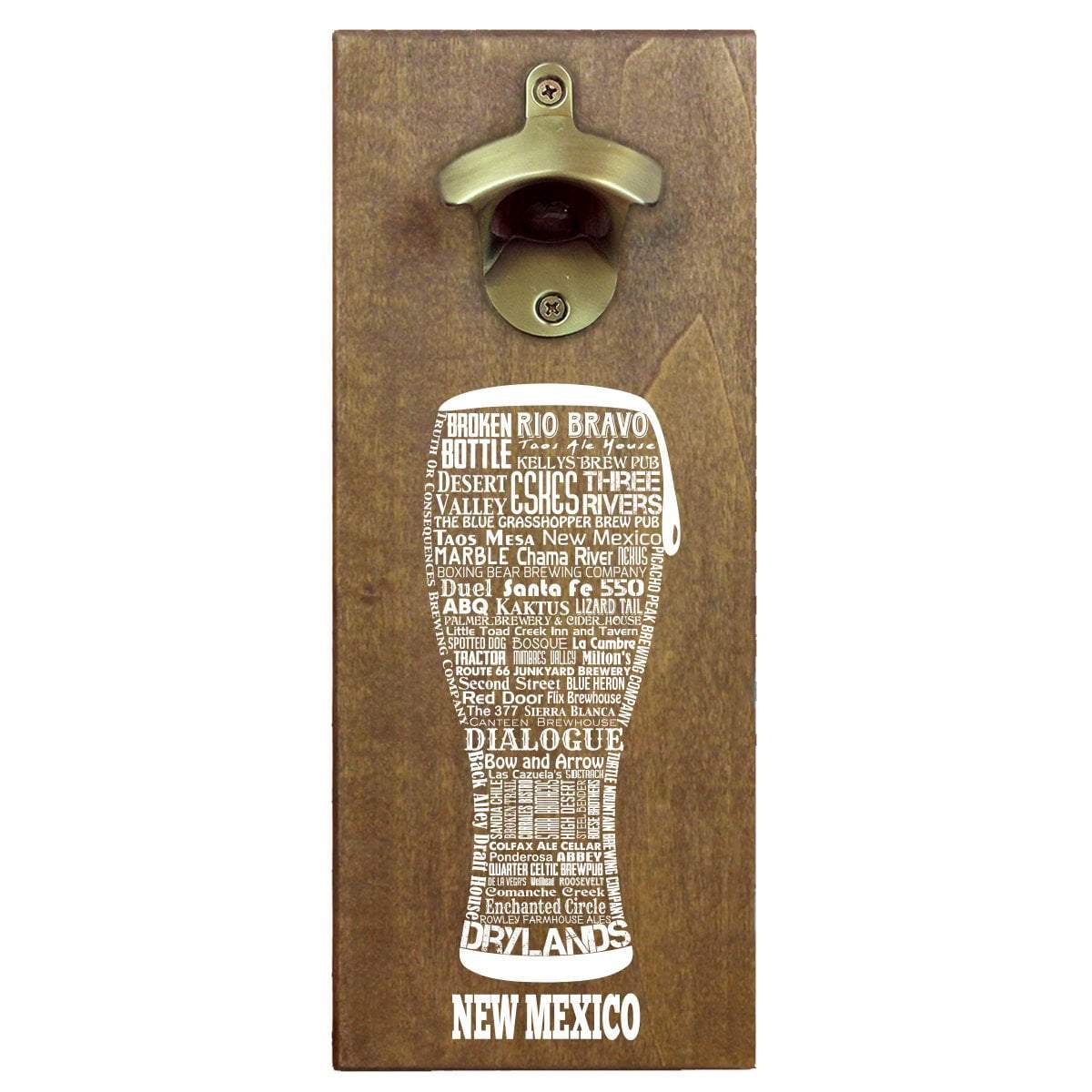 Torched Products Bottle Opener Default Title New Mexico Craft Beer Typography Cap Catching Magnetic Bottle Opener (789184544885)