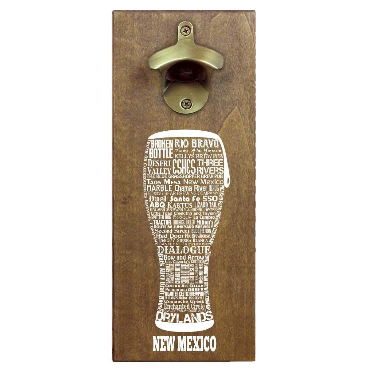 Torched Products Bottle Opener Default Title New Mexico Craft Beer Typography Cap Catching Magnetic Bottle Opener (789184544885)