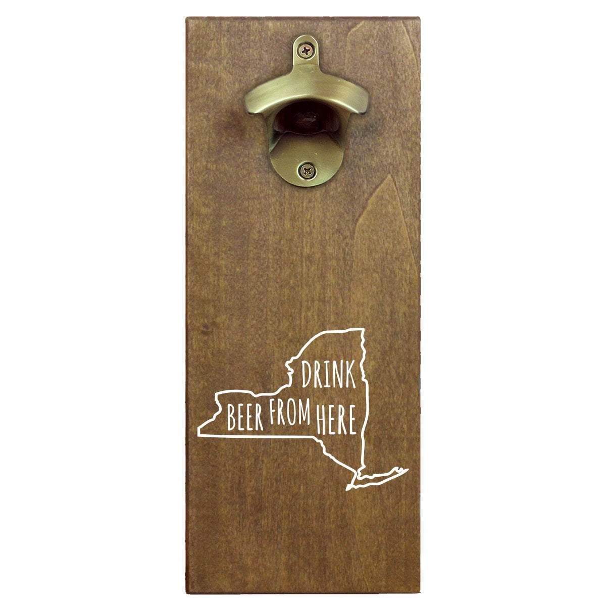 Torched Products Bottle Opener Default Title New York Drink Beer From Here Cap Catching Magnetic Bottle Opener (781498712181)