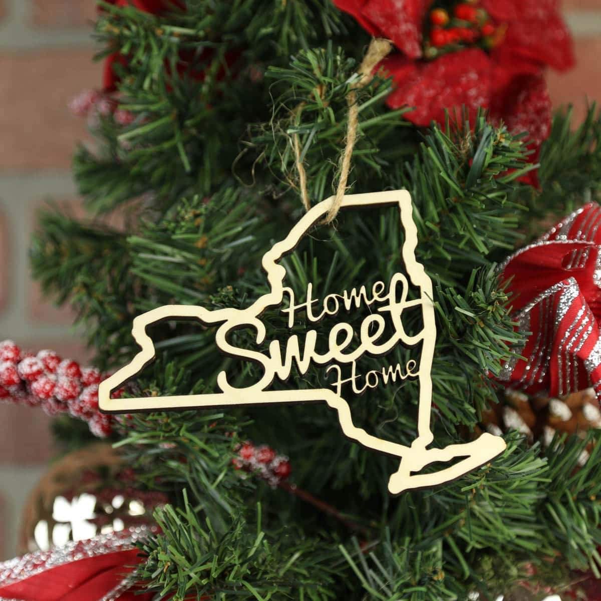 Torched Products Ornaments New York Home Sweet Home Ornaments (781219725429)