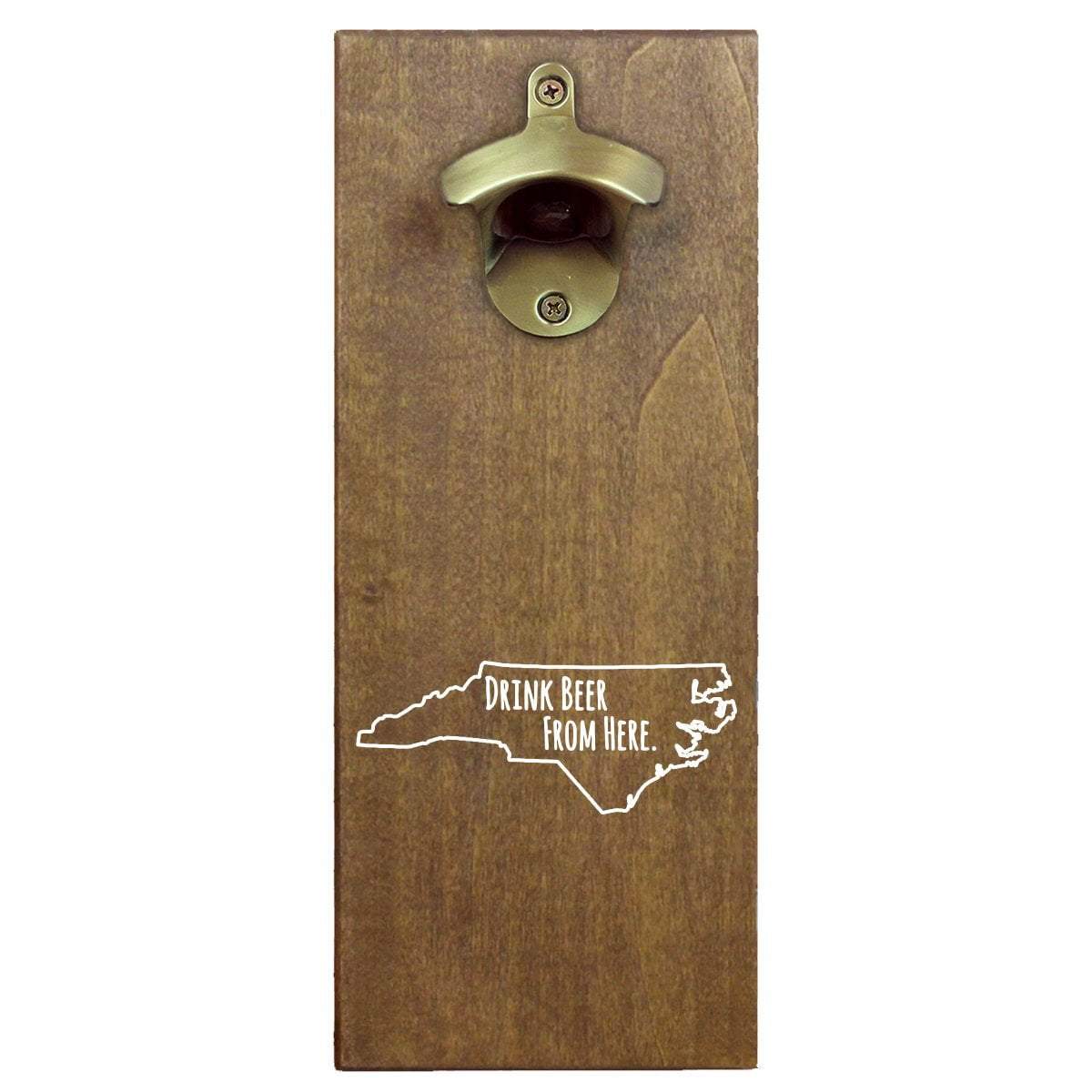 Torched Products Bottle Opener Default Title North Carolina Drink Beer From Here Cap Catching Magnetic Bottle Opener (781492289653)