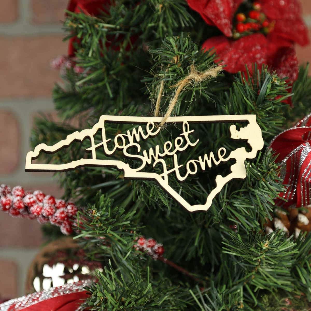 Torched Products Ornaments North Carolina Home Sweet Home Ornaments (781220216949)