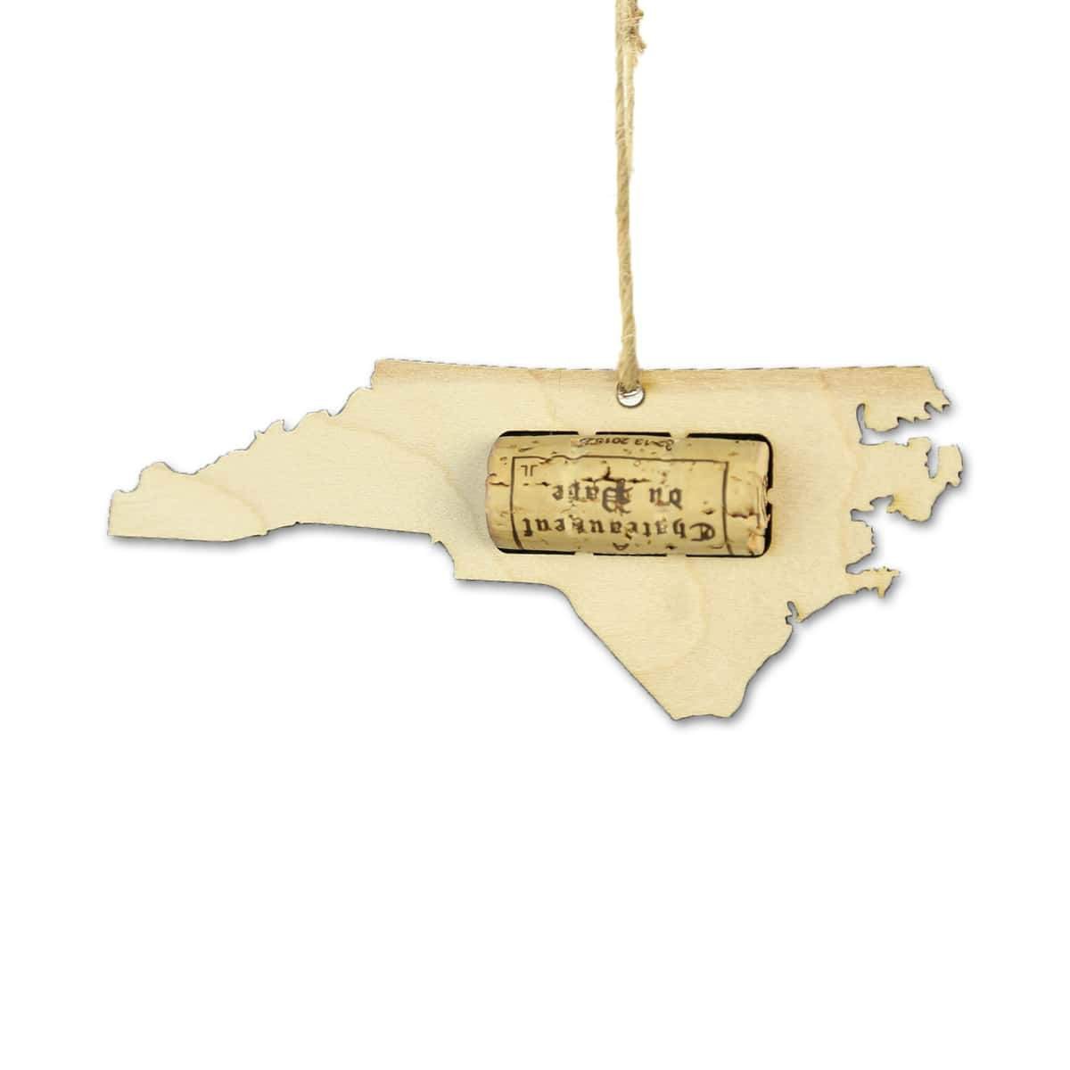 Torched Products Wine Cork Holder North Carolina Wine Cork Holder Ornaments (781203538037)