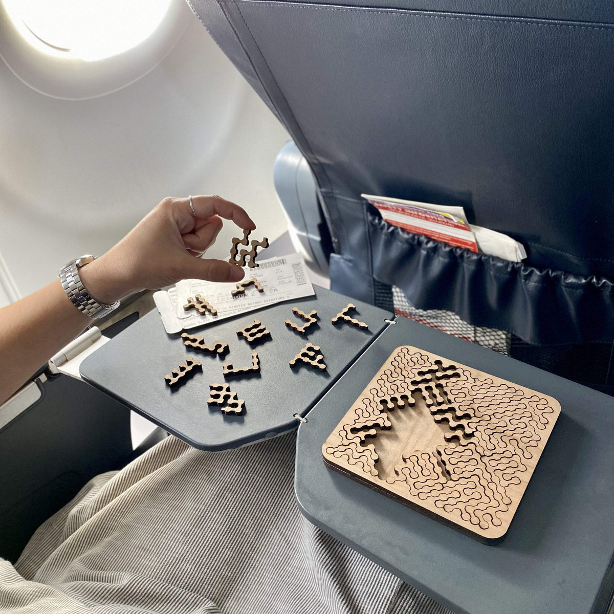 Torched Products Puzzle Octagonal Travel Puzzle