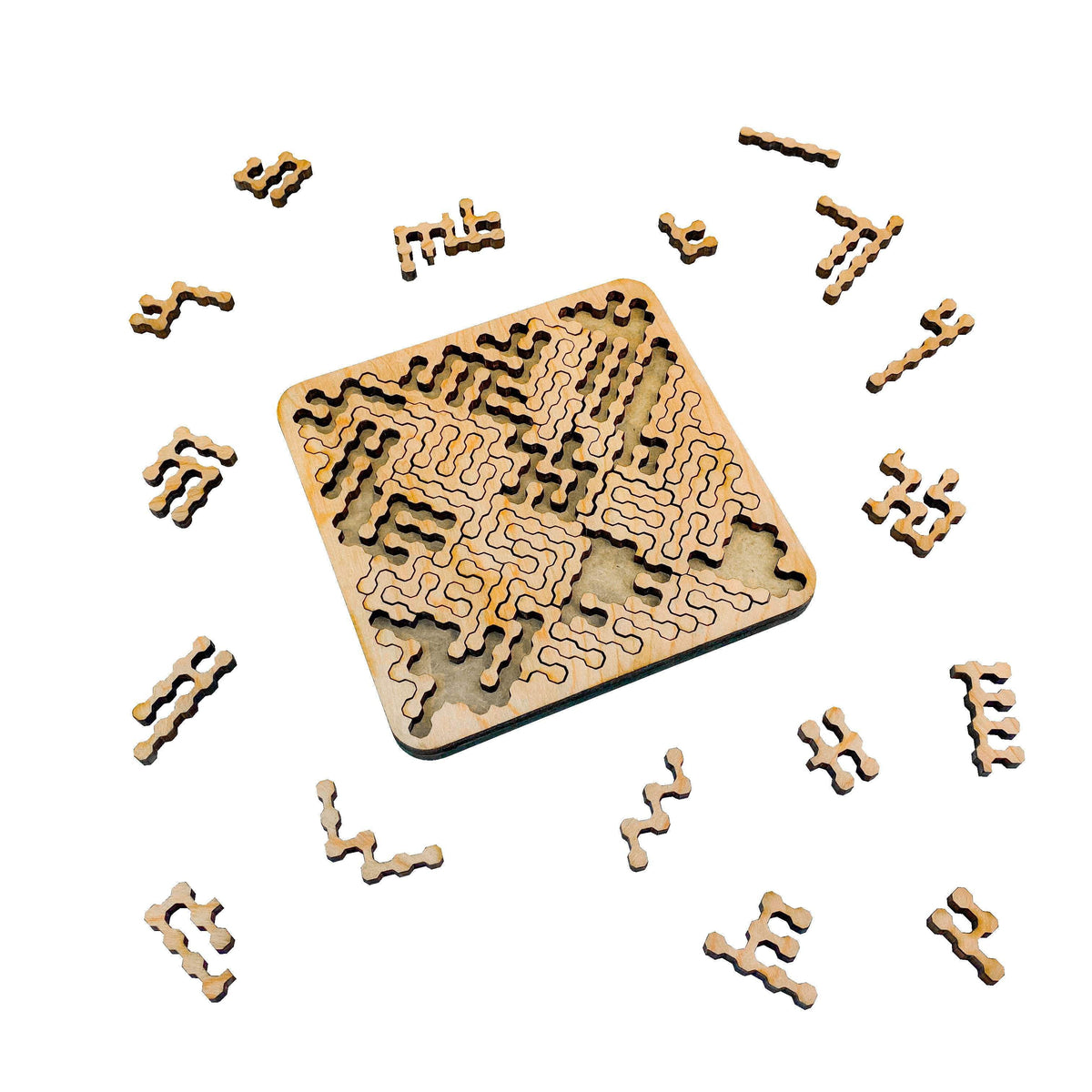 Torched Products Puzzle Octagonal Travel Puzzle